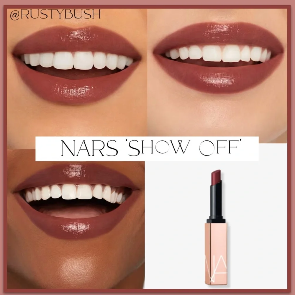 NARS ‘Show Off’ Afterglow Sensual Shine Lipstick